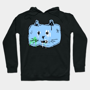 Blue Cat Hoodie